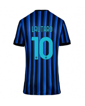 Billige Fotballdrakt Inter Milan Lautaro Martinez #10 Replika Hjemmedrakt Dame 2025-26 Kortermet